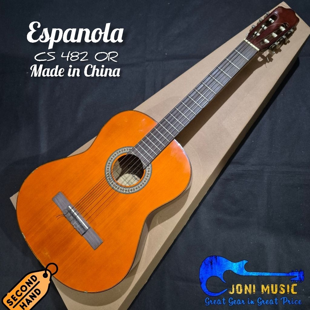 Gitar Akustik Klasik Nylon Espanola CS-482 OR Original