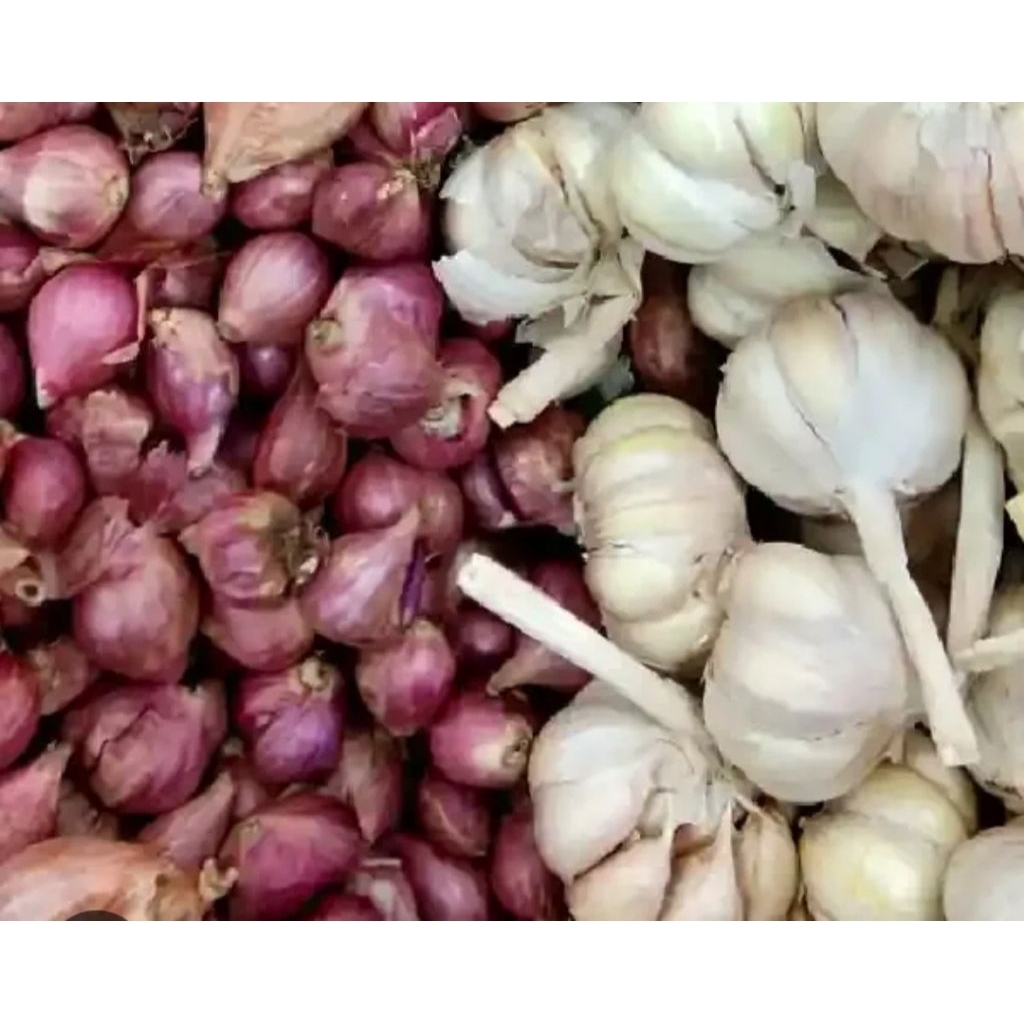 BAWANG MERAH & BAWANG PUTIH CAMPUR 1 KG