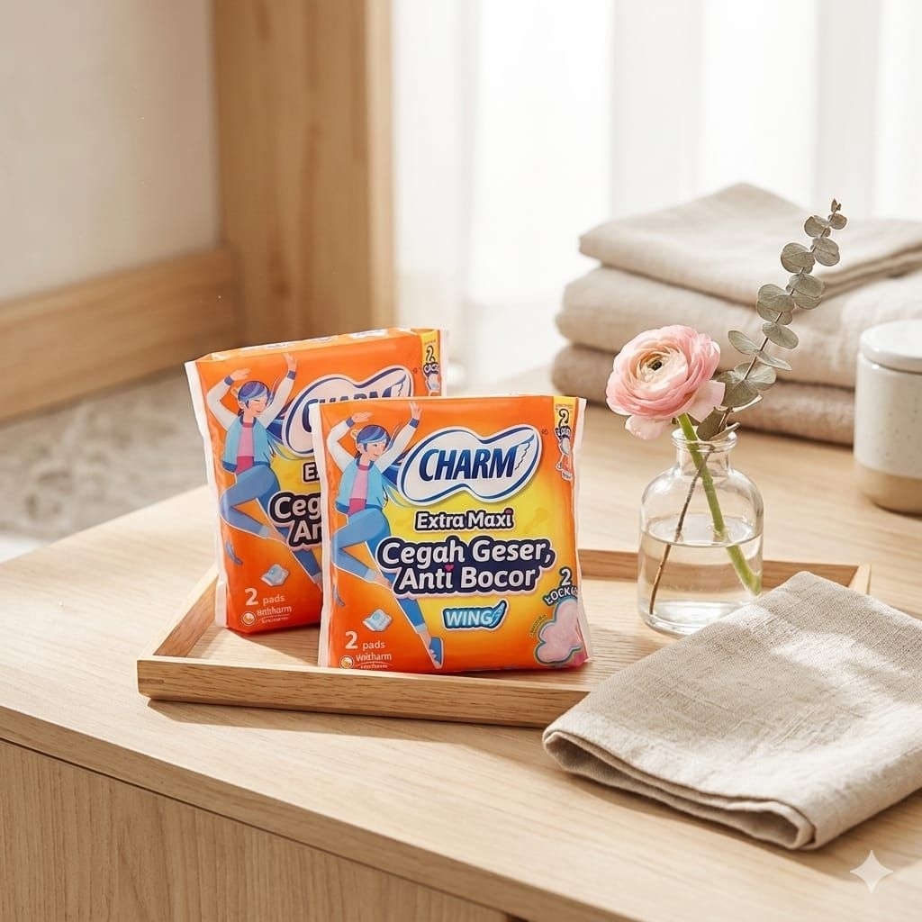 Charm Wing isi 2 bungkus Pembalut charm sayap