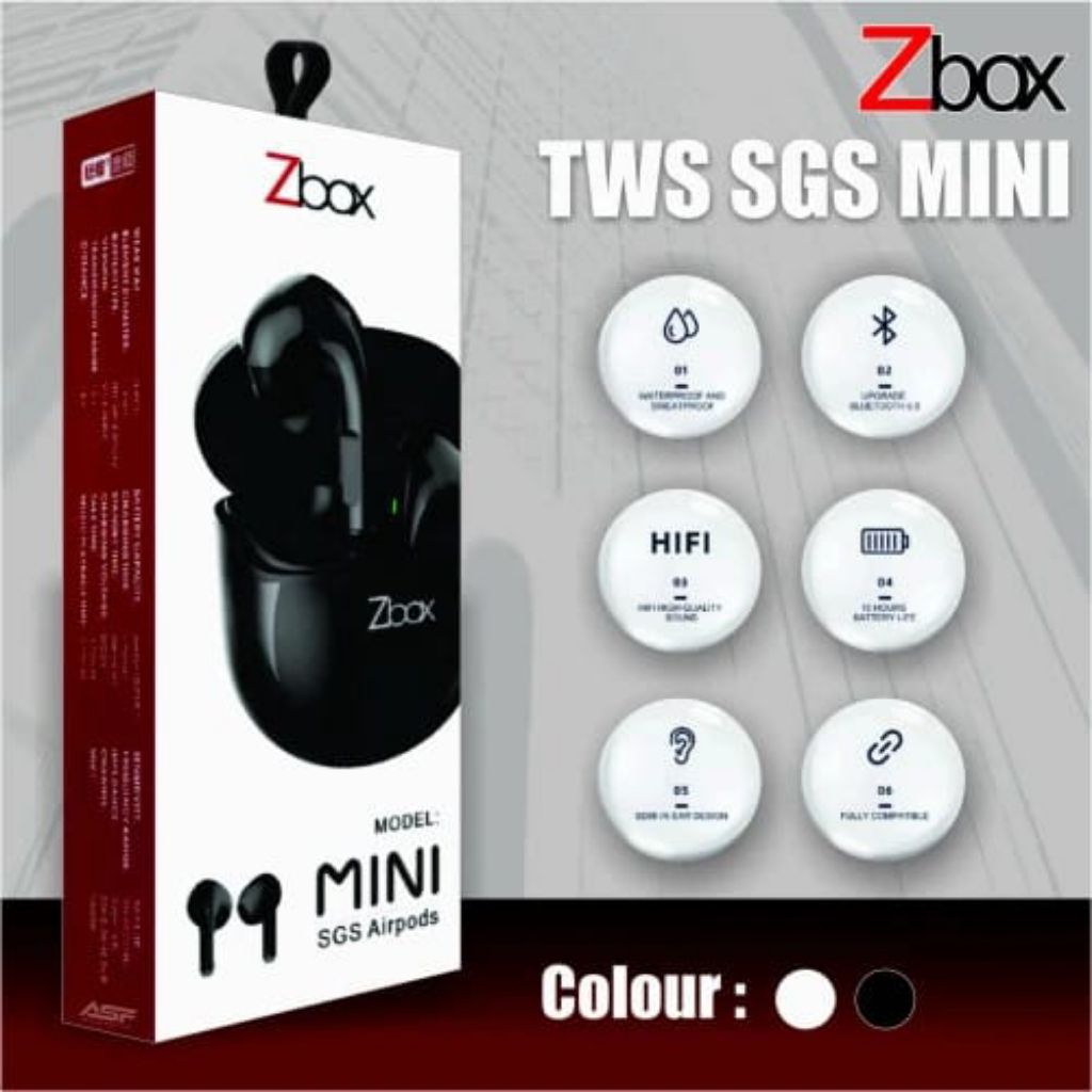 HF BT TWS ZBOX SGS MINI