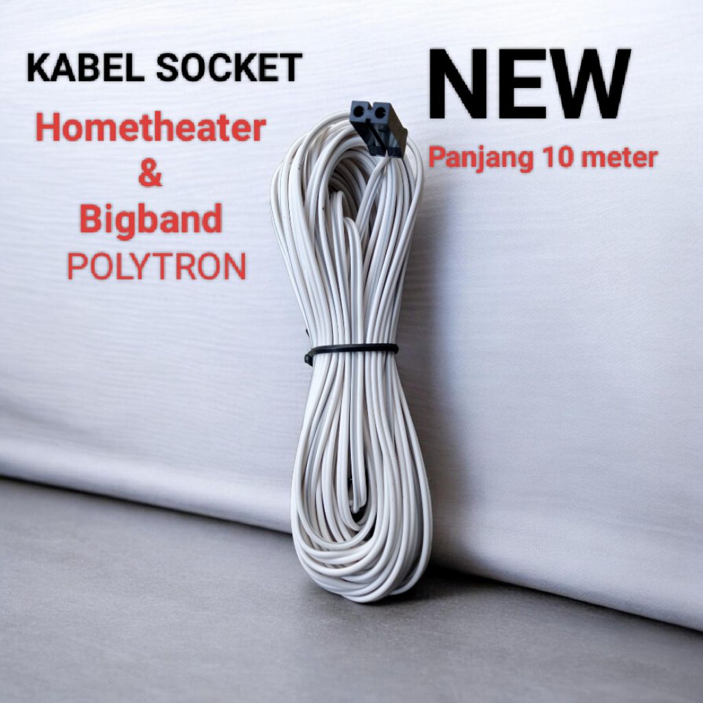 KABEL SOCKET BIGBAND  / HOME THEATER POLYTRON NEW