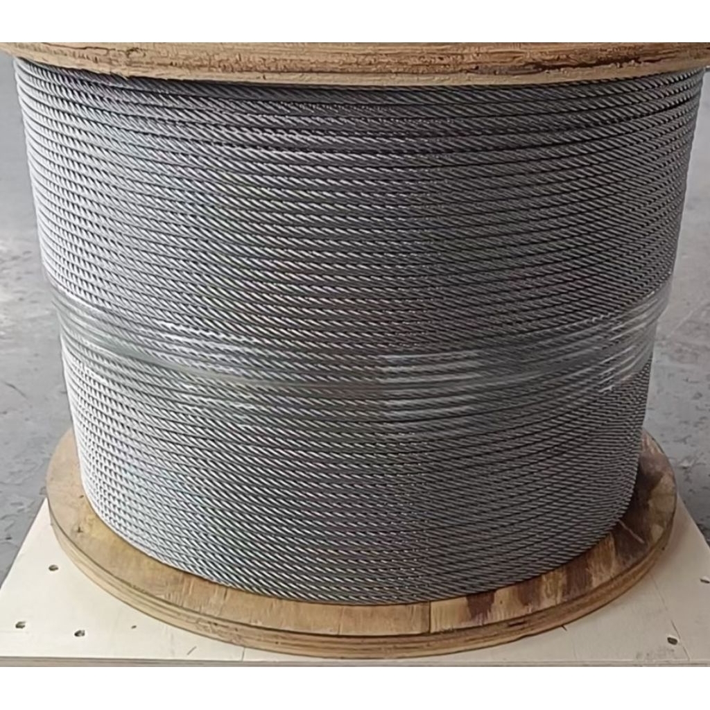 (1 Roll) 1.000 Meter Kawat Seling Baja Galvanis 3 mm Anti Karat