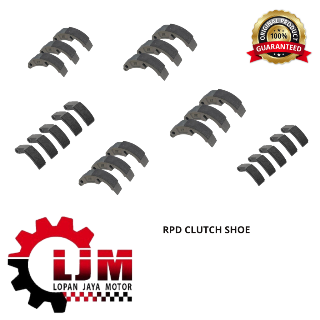 RPD CLUTCH SHOE | KAMPAS REM RPD