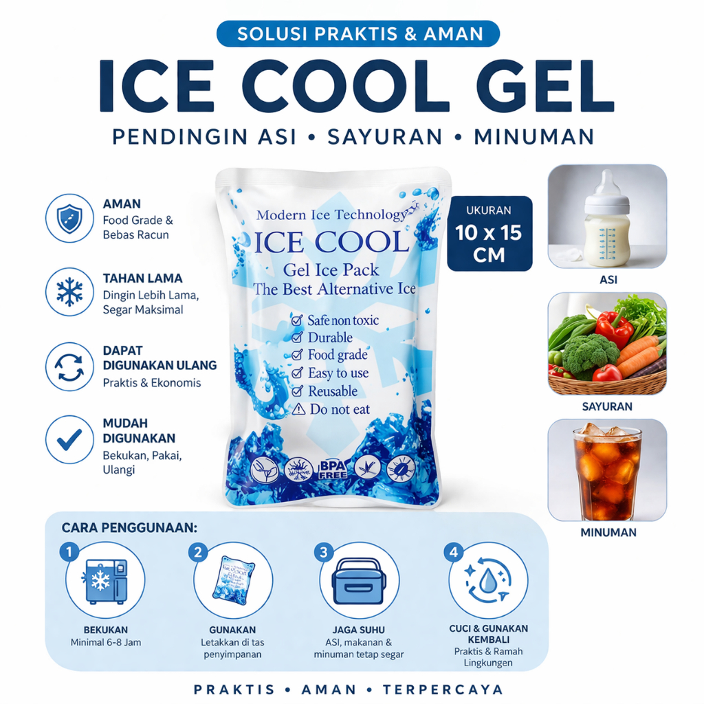 Pendingin Box es Pendingin es krim keliling Pengawet es krim,Agen Ice Gel Malang,Supplier Ice Gel