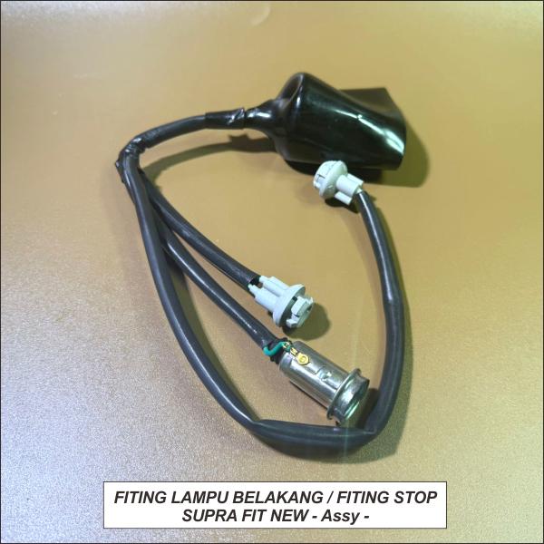 Fiting Lampu Belakang  Fiting Stop Supra Fit New -- Assy --