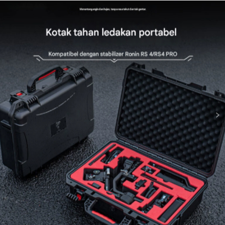 Kotak Penyimpanan DJI RS 4 yang Kompatibel dengan STARTRC, Stabilizer Gimbal Genggam RS3 Mini/Pro, T
