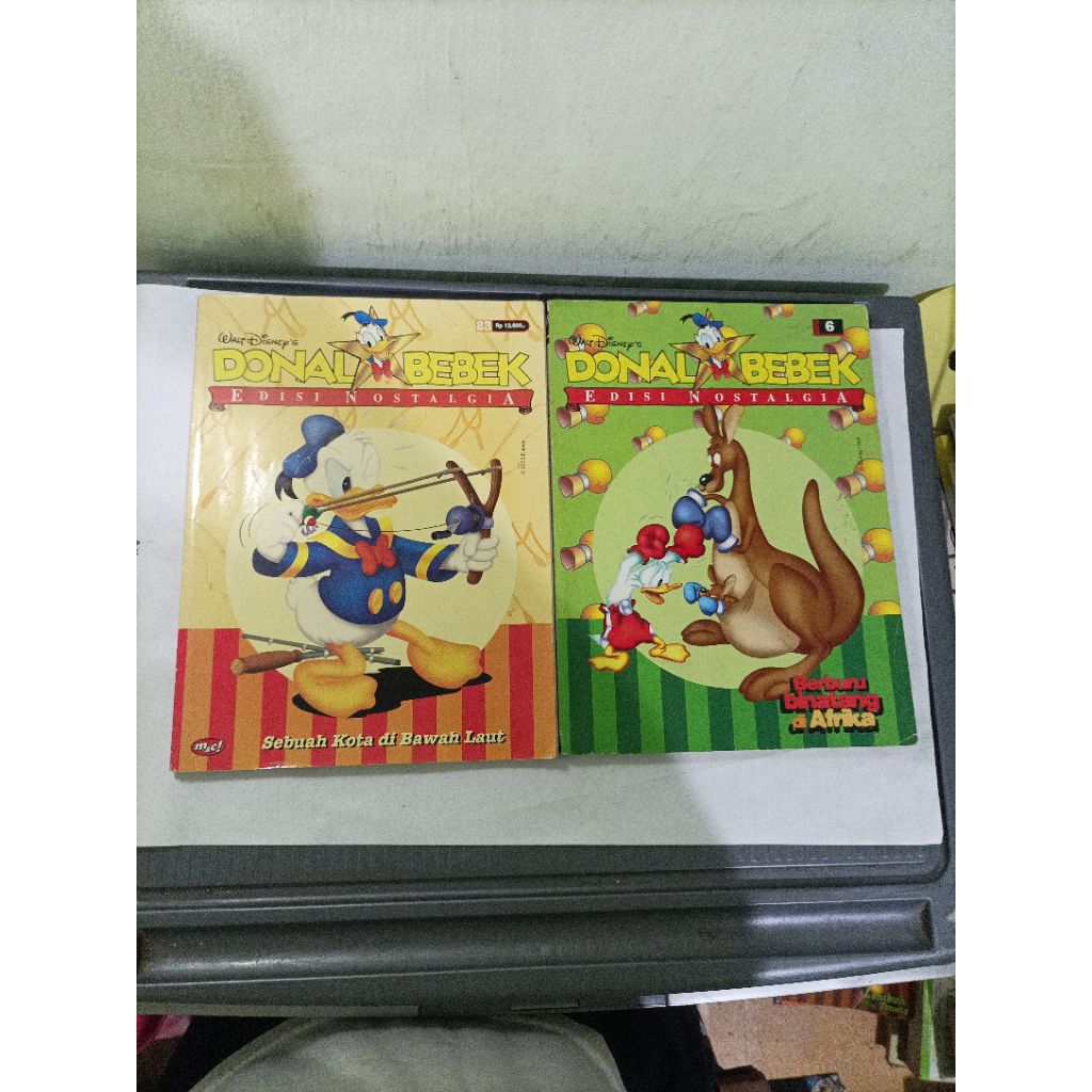 komik Donal bebek edisi nostalgia, misteri dan gober edisi reguler/perbuku