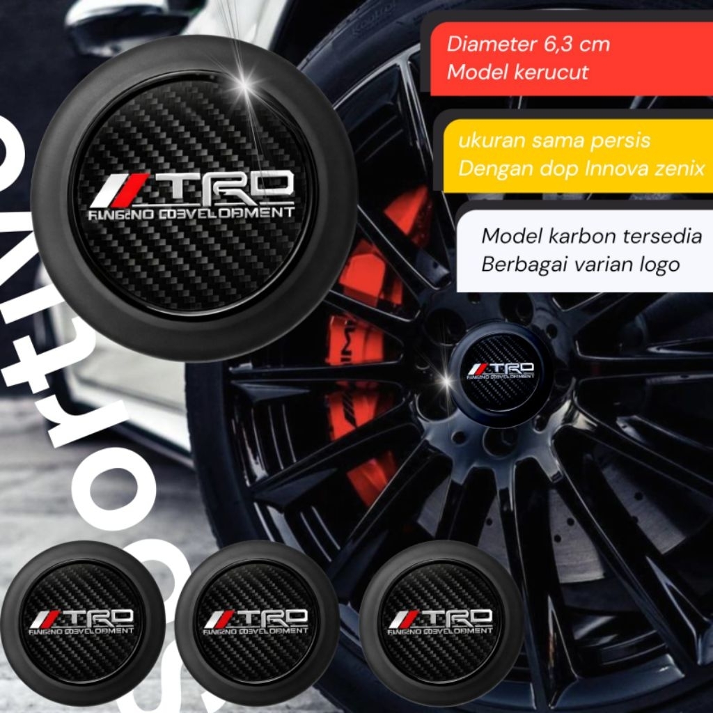 Tutup Dop Velg Racing Ring 14 15 16 17 18 19 20 Innova Reborn Zenix Rush 2018 Innova old