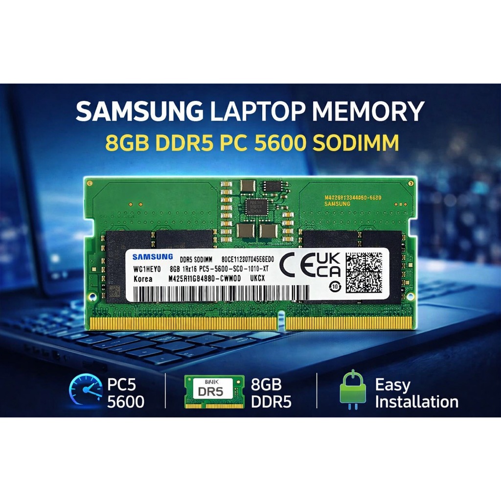 Samsung Memory Laptop 8GB DDR5 PC 5600 SODIMM