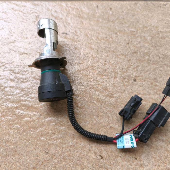Lampu HID PHILIPS H4 High Low Xenon 6000K Motor/Mobil