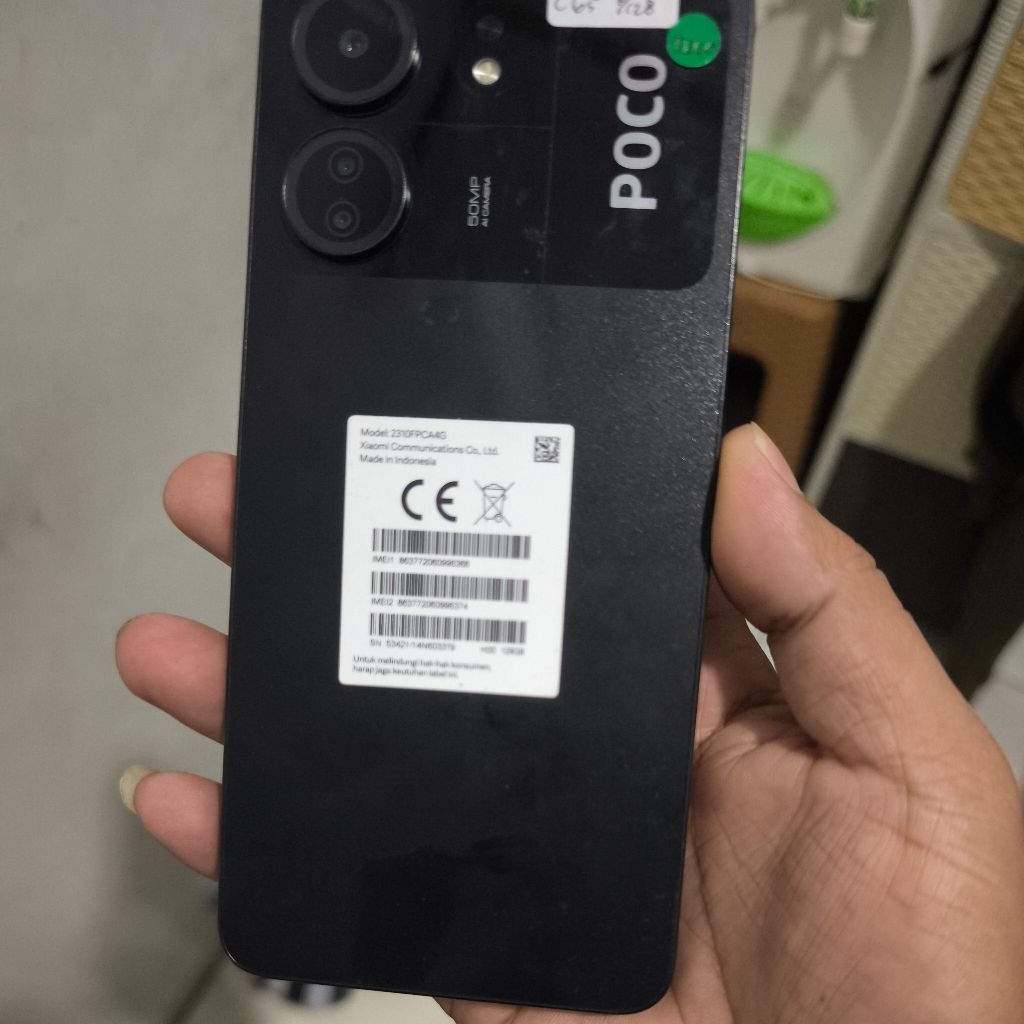 poco C65 6/128 Second