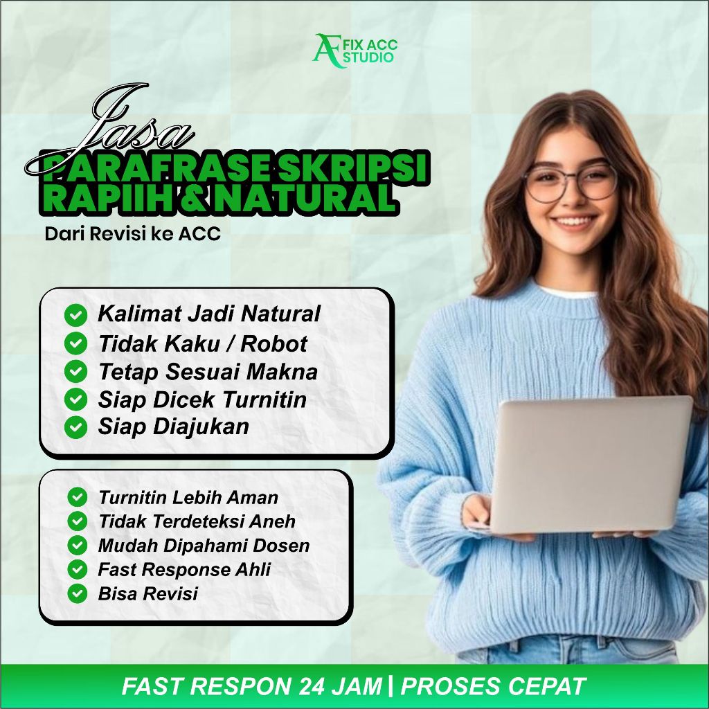 KALIMAT KAKU? PARAFRASE NATURAL & AMAN TURNITIN