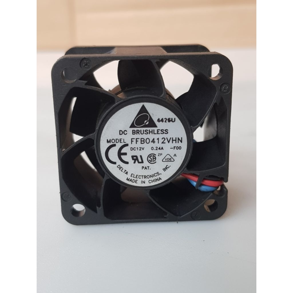 Fan kipas Delta DC 12V-0.24A 4X4CM 3pin