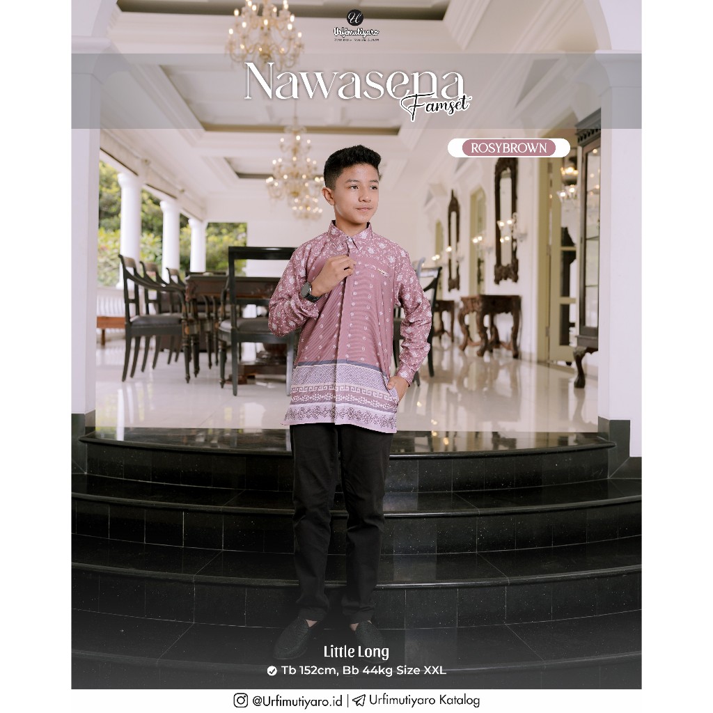 Nawasena Kemeja Litle by NAWASENA