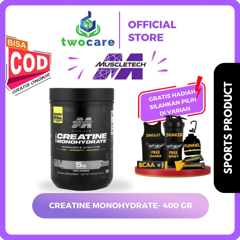 Muscletech Platinum Creatine 400 gr