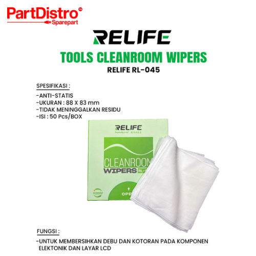 CLEANROOM WIPERS RELIFE RL-045