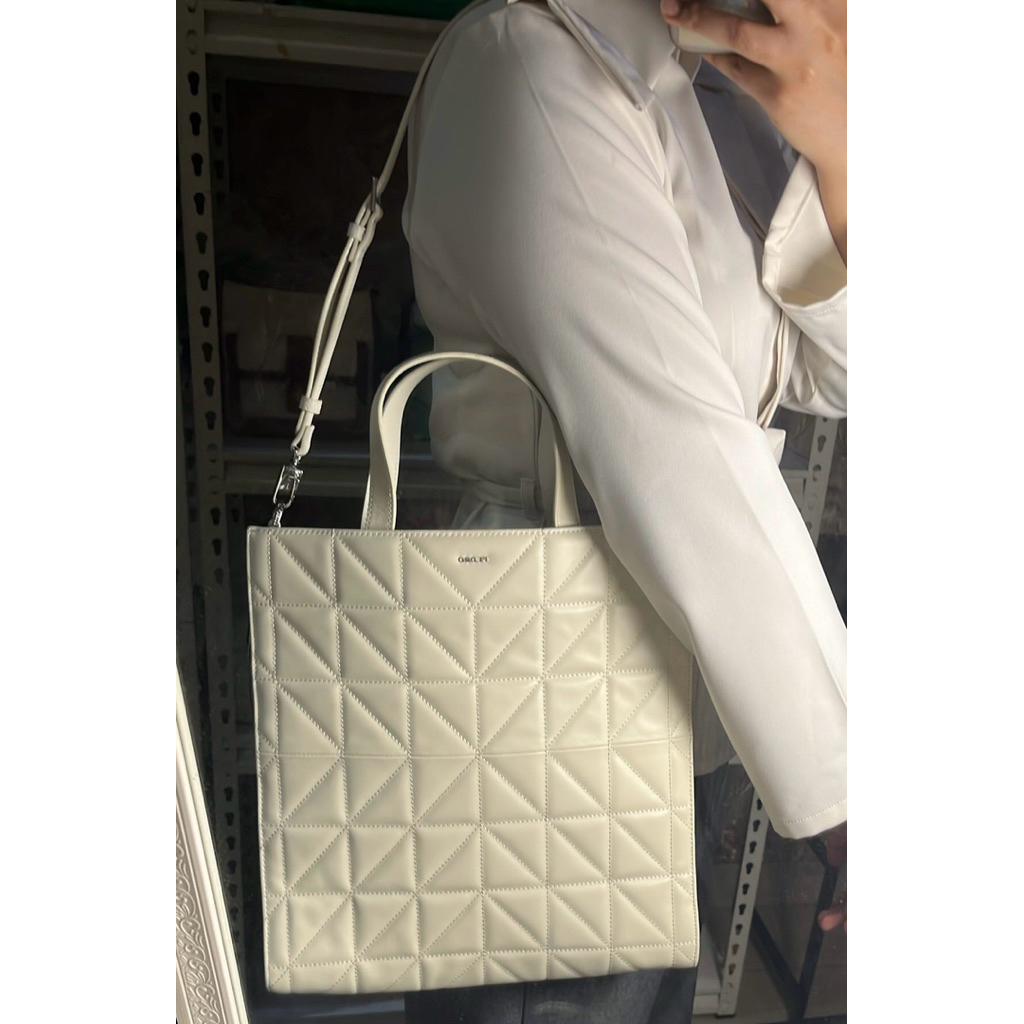 Pedro Tote Bag Wanita - Chalk (100% Original)