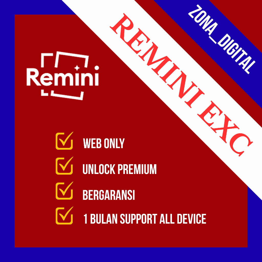 REMINI AI FOTO TERBARU PRO BERGARANSI