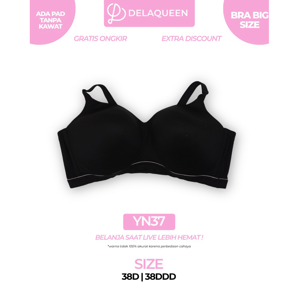 Delaqueen | Bra Big Size Bra Jumbo 38D 38DDD YN37