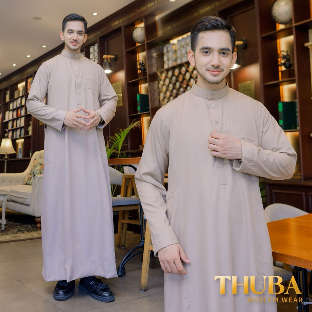 Jubah Thuba Model Yaman Terbaru