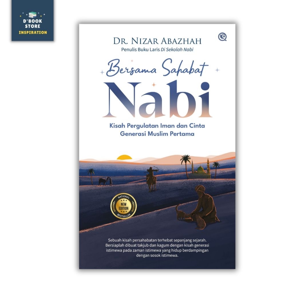 Bersama Sahabat Nabi - Dr. Nizar Abazhah - Qaf - Dbookstore
