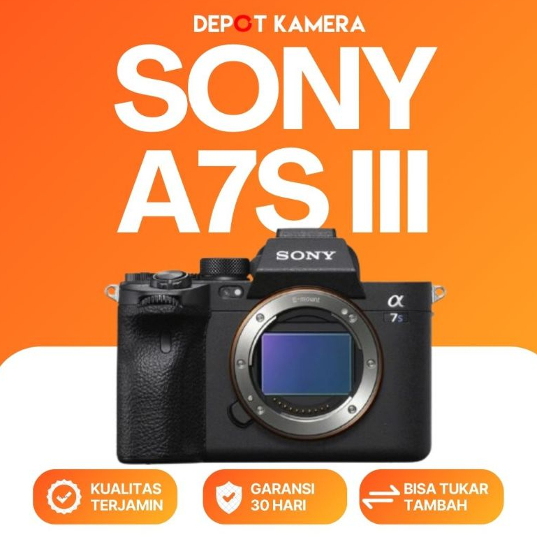 ( DEPOT KAMERA JKT ) SECOND - SONY A7S MARK III BODY ONLY