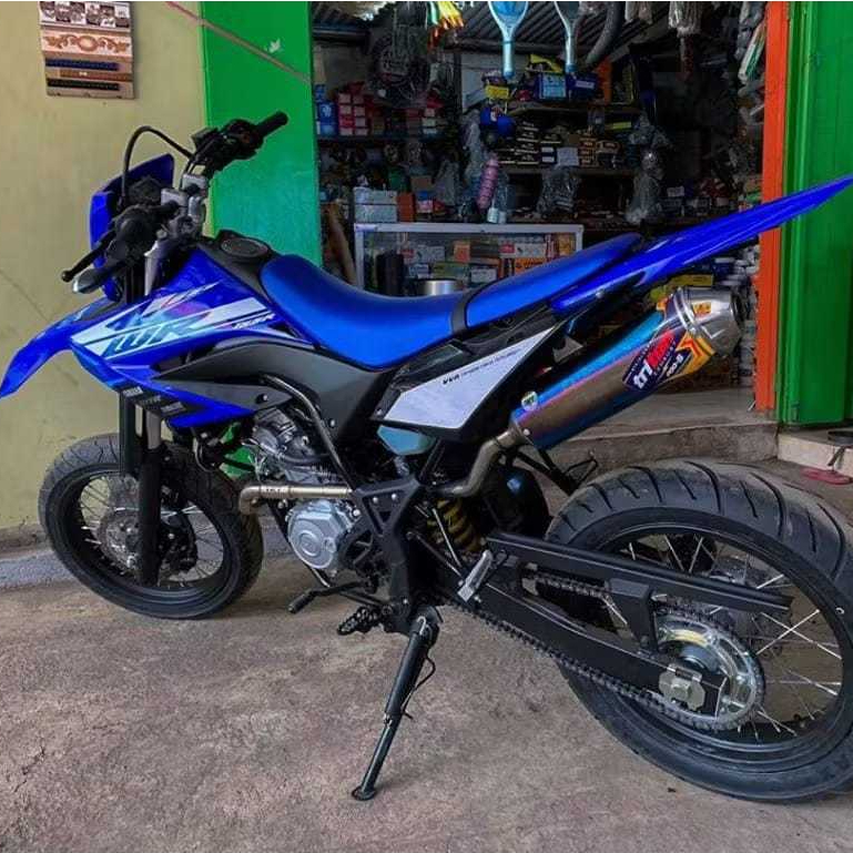 KNALPOT YAMAHA WR 155 FULL SYSTEM PLUG AND PLAY TRITON EXHAUST