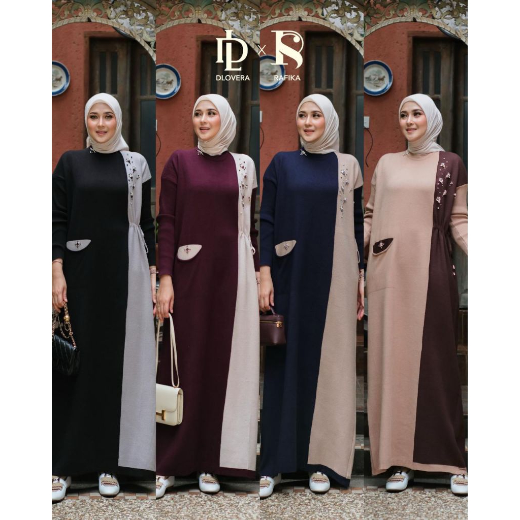 Gamis Dress Terbaru Saffana by D'Lovera
