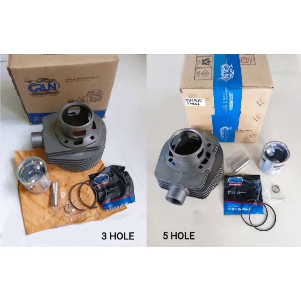 Cylinder blok buring vespa super sprint ps strada px exclusive2 excel