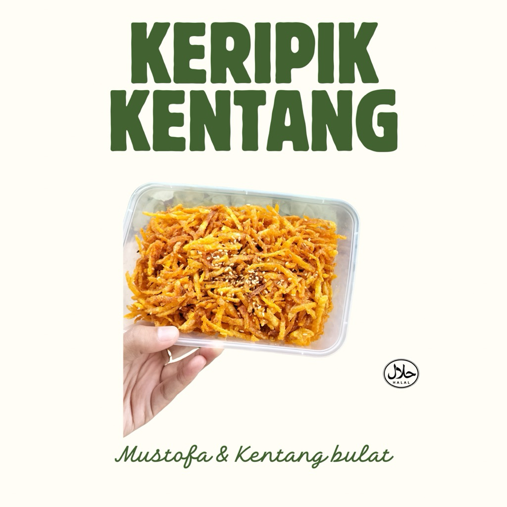 Keripik kentang | Mustofa dan ketang bulat
