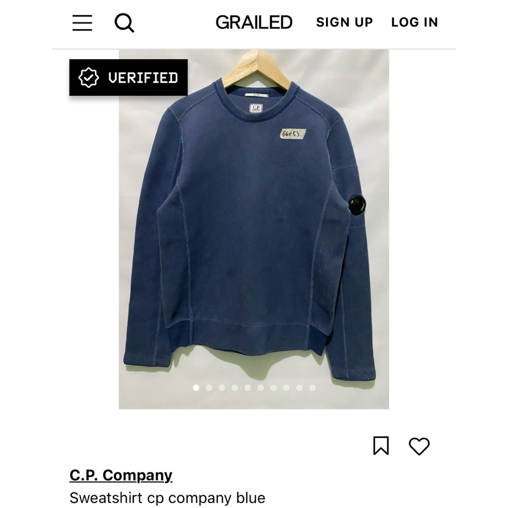 crewneck cp company cakep