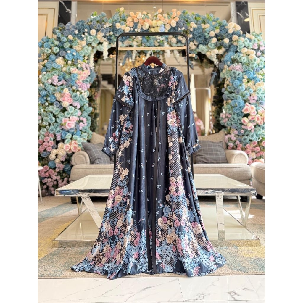 [GAMIS] Granada Dress Journey Scarves Muslimah Terbaru / Gamis Journey Terbaru / Gamis Mewah Lebaran