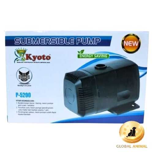 POMPA AIR CELUP KYOTO P 5200 submersible pump aquarium pompa kolam ikan aquascape akuarium
