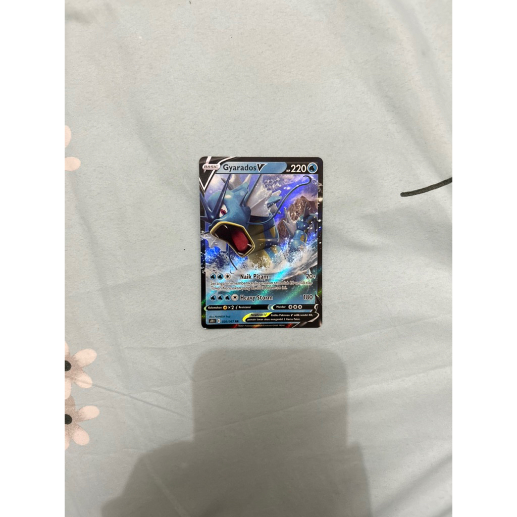 Gyarados V kartu pokemon indonesia