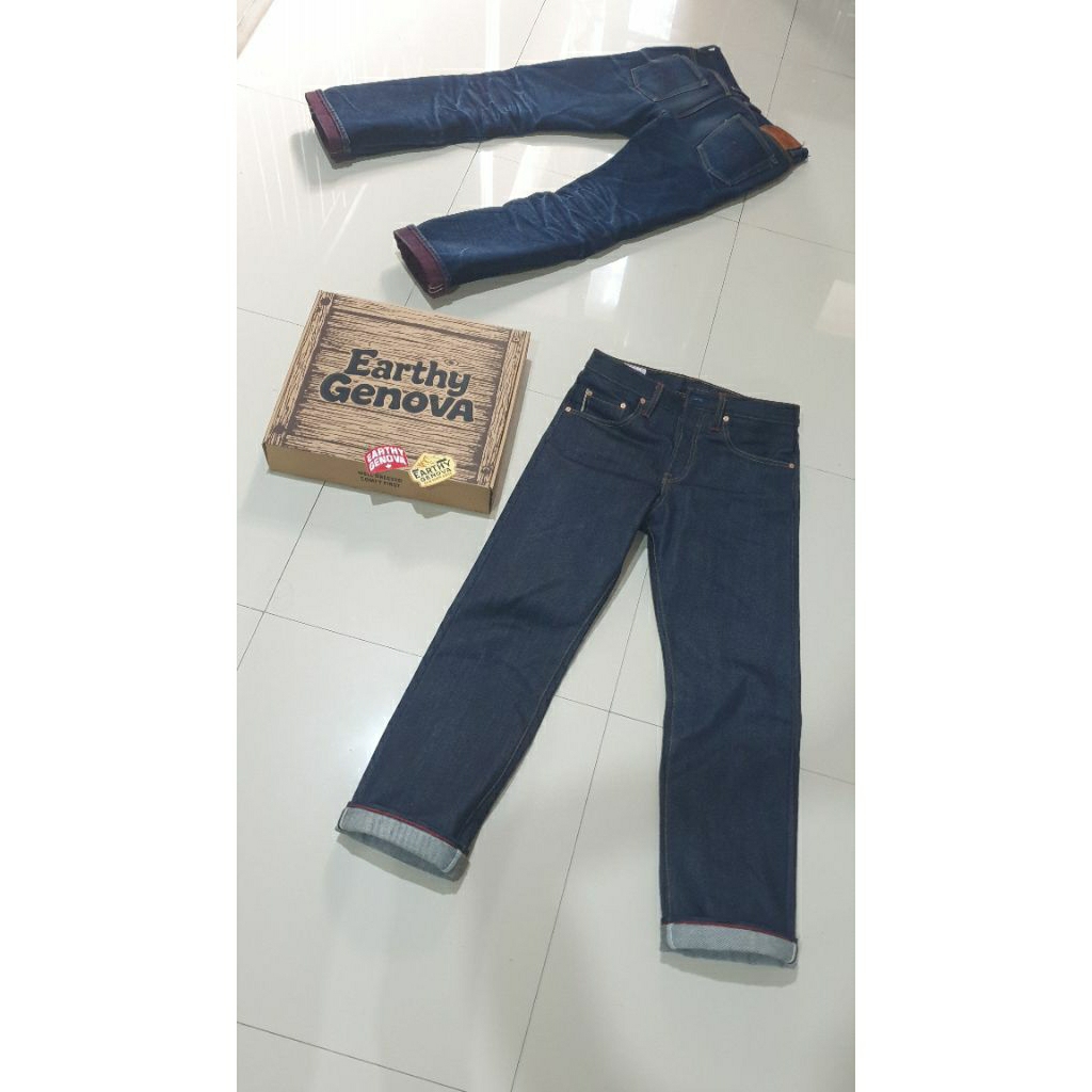 Denim Selvedge Earthy Genova