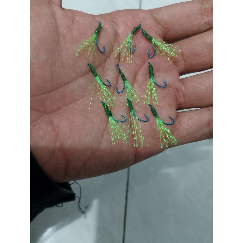 kali sabiki untuk rangkaian mancing ikan selar