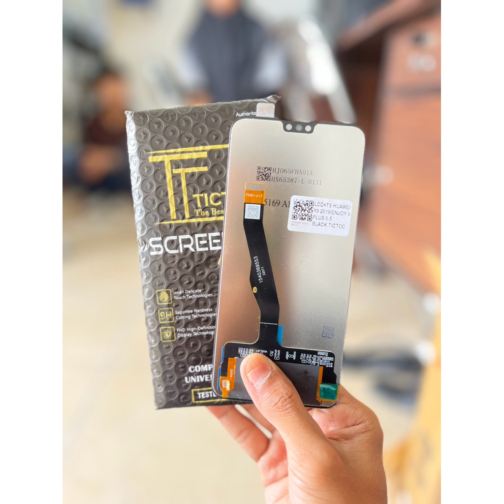 LCD HUAWEI Y9 2019 / ENJOY 9 PLUS 6.5 INCH BLACK TICTOC INCELL ORIGINAL BERGARANSI TERMURAH