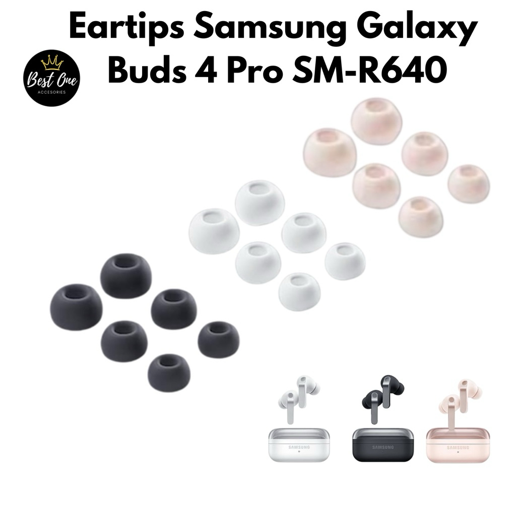 Eartips Earbuds Samsung Galaxy Buds 4 Pro Ear Gels Silicone Untuk Galaxy Buds 4 Pro Original Resmi