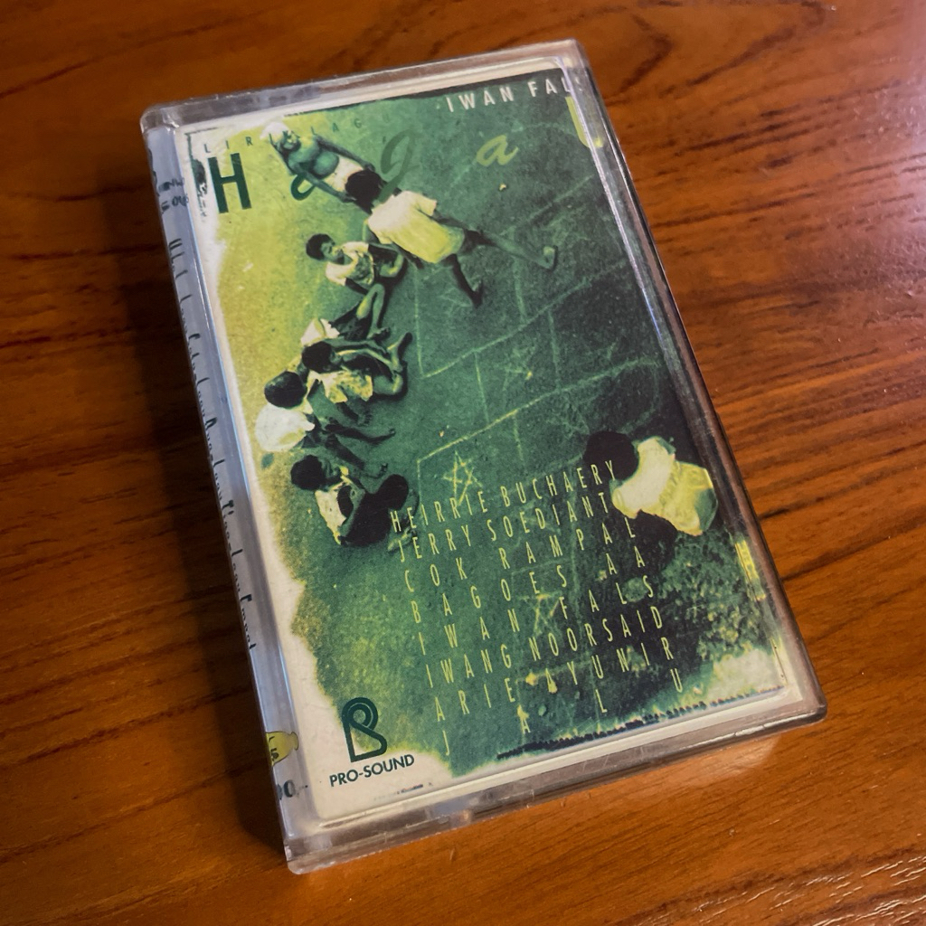 kaset pita iwan fals hijau (preloved)