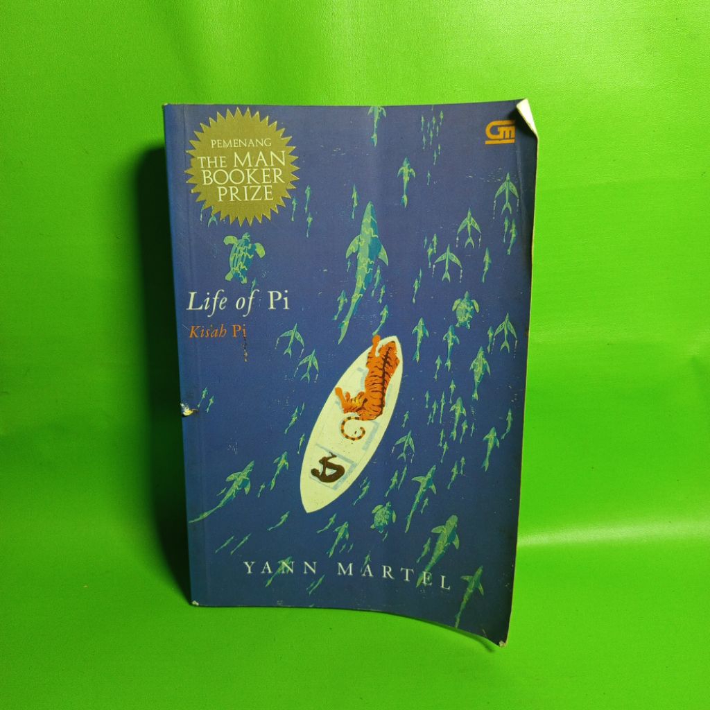 Novel Life of Pi - Yann Martel (Original)