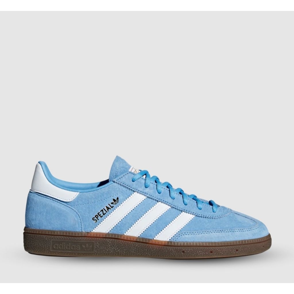 ADIDAS UNISEX SHOES - ADIDAS HANDBALL SPEZIAL  - LIGHT BLUE (BD7632)