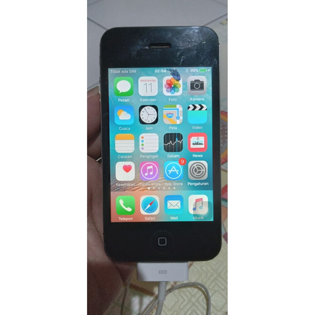 iphone 4s 32gb wifi only minus apa adanya
