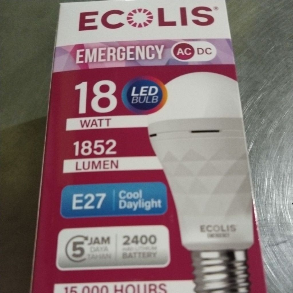 led emergency ecolis 18watt