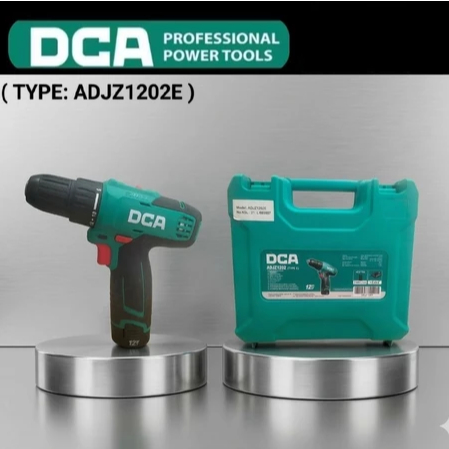 DCA Bor cordless impact / Beton 10mm 12V jaminan asli original