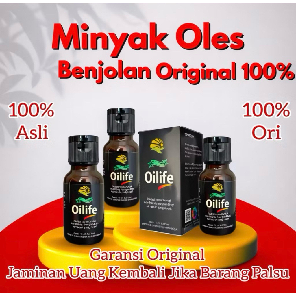Oillife Minyak Oles Penghilang Benjolan Di Tubuh Tanpa Harus Operasi Original