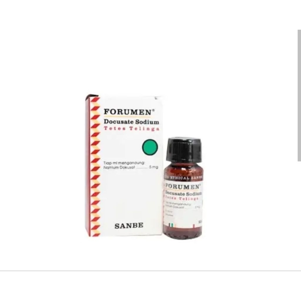 OBAT TETES TELINGA / UNTUK MELUNAKKAN KOTORAN DI TELINGA / FORUMEN TETES TELINGA