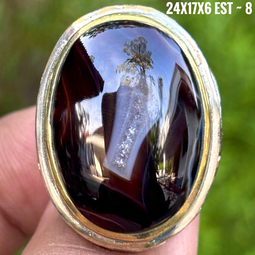 NATURAL BATU AKIK SULAIMAN GINGGANG