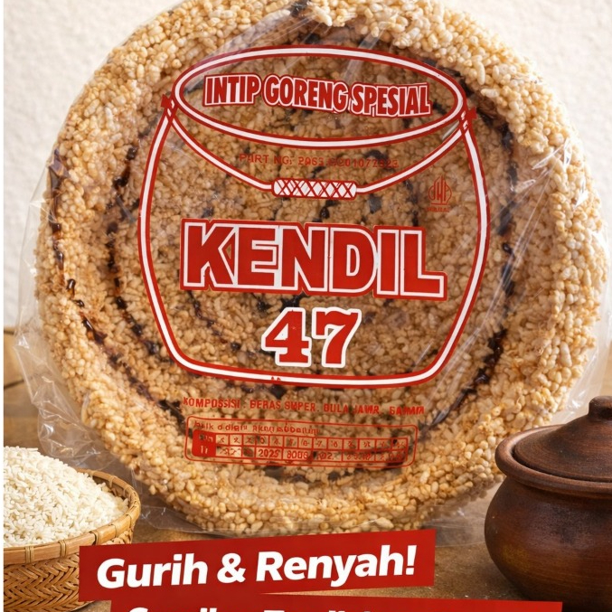 Intip Goreng Kendil 47 Asli – Tebal, Renyah & Bumbu Sedap