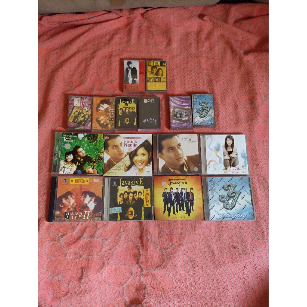Varian Fatur Nadila Java Jive Kaset Cd Lawas Original