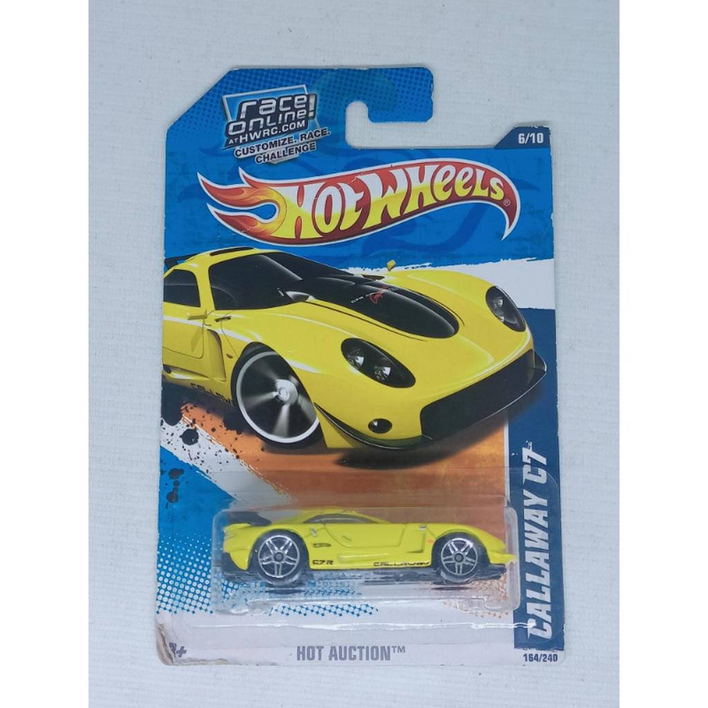 HW Hot Wheels Callaway C7 Kuning -DD24